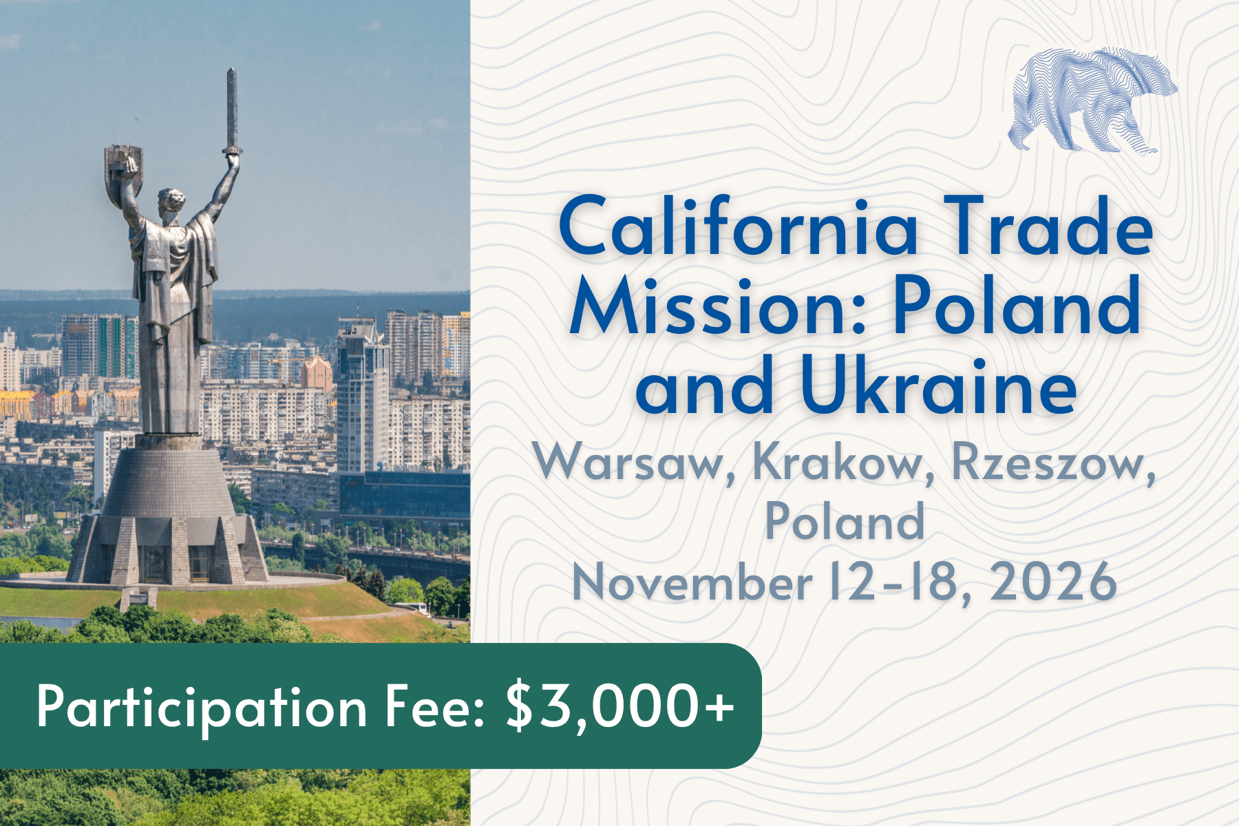 2025 CA Trade Mission Poland and Ukraine