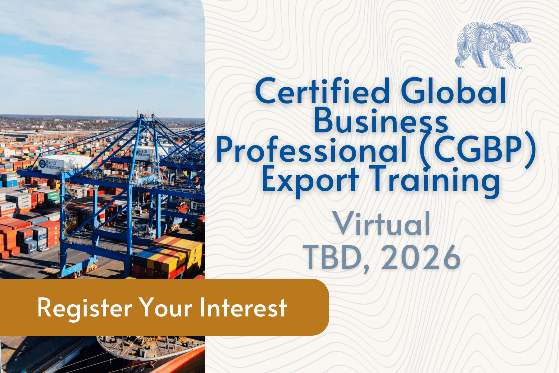 Certified Global Business Professional (CGBP) Export Training