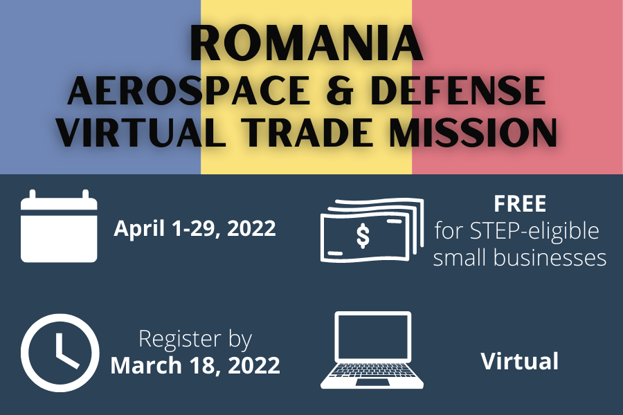 Romania Aerospace and Defense Virtual Trade Mission
